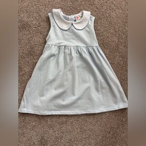 NWOT Light Blue Knit Stripe Dress Jellybean by Smock Candy